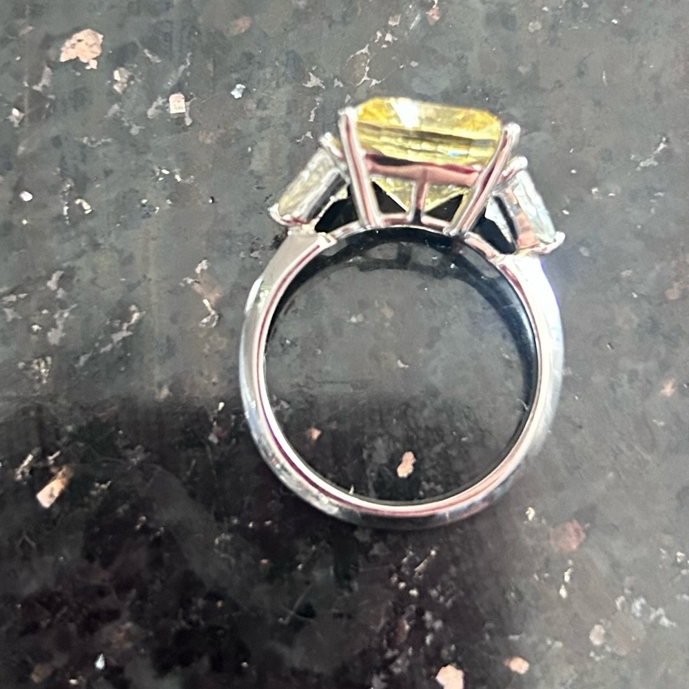 Sterling silver cocktail ring -size 7 new - Picture 4 of 6